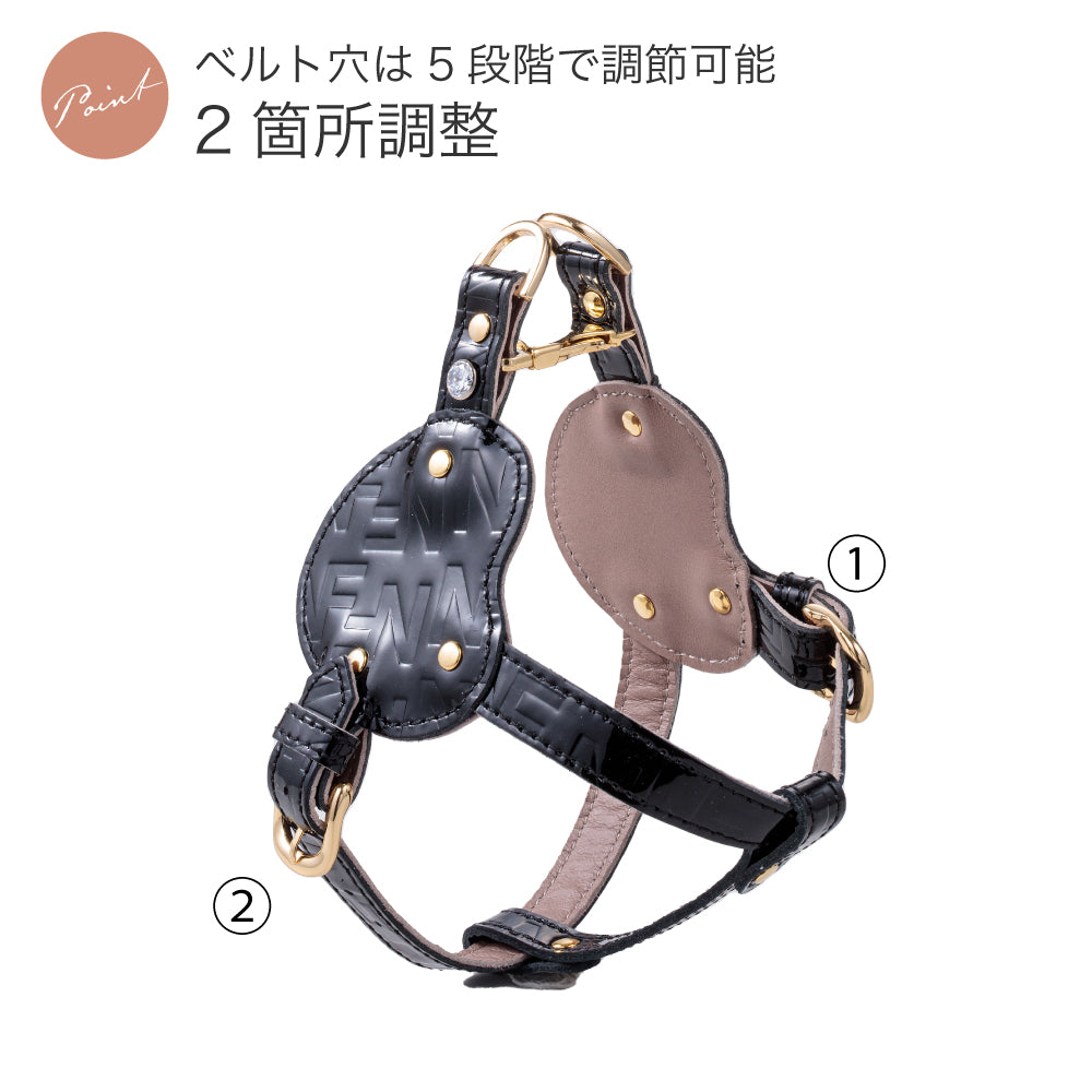 ボディベルト Dタイプ ジュエリーエンボス