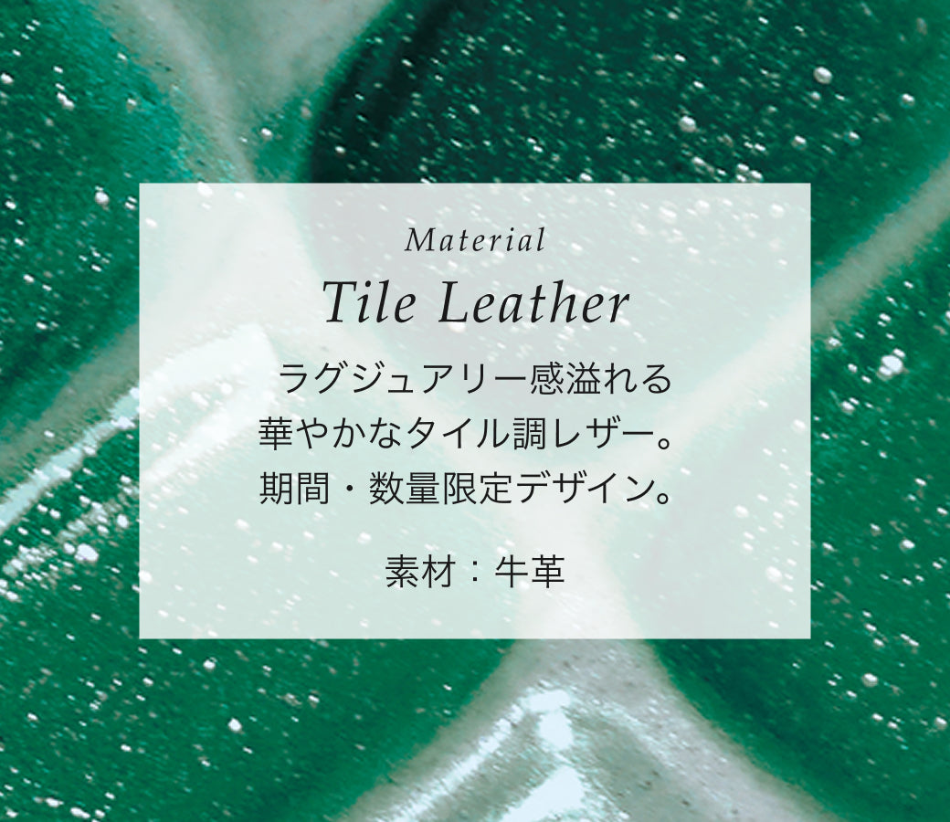 【予約：6月中旬発送】ボディベルト Bタイプ ジュエリータイル 2026限定グリーン